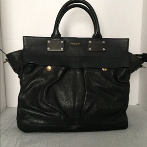 EUC rag & bone Black Leather Satchel FINAL PRICE